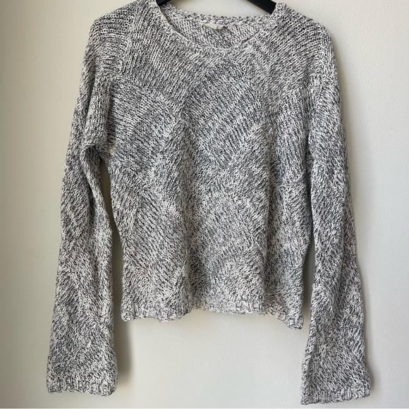 Eileen Fisher Marled Organic Cotton Sweater Size M - Picture 2 of 8